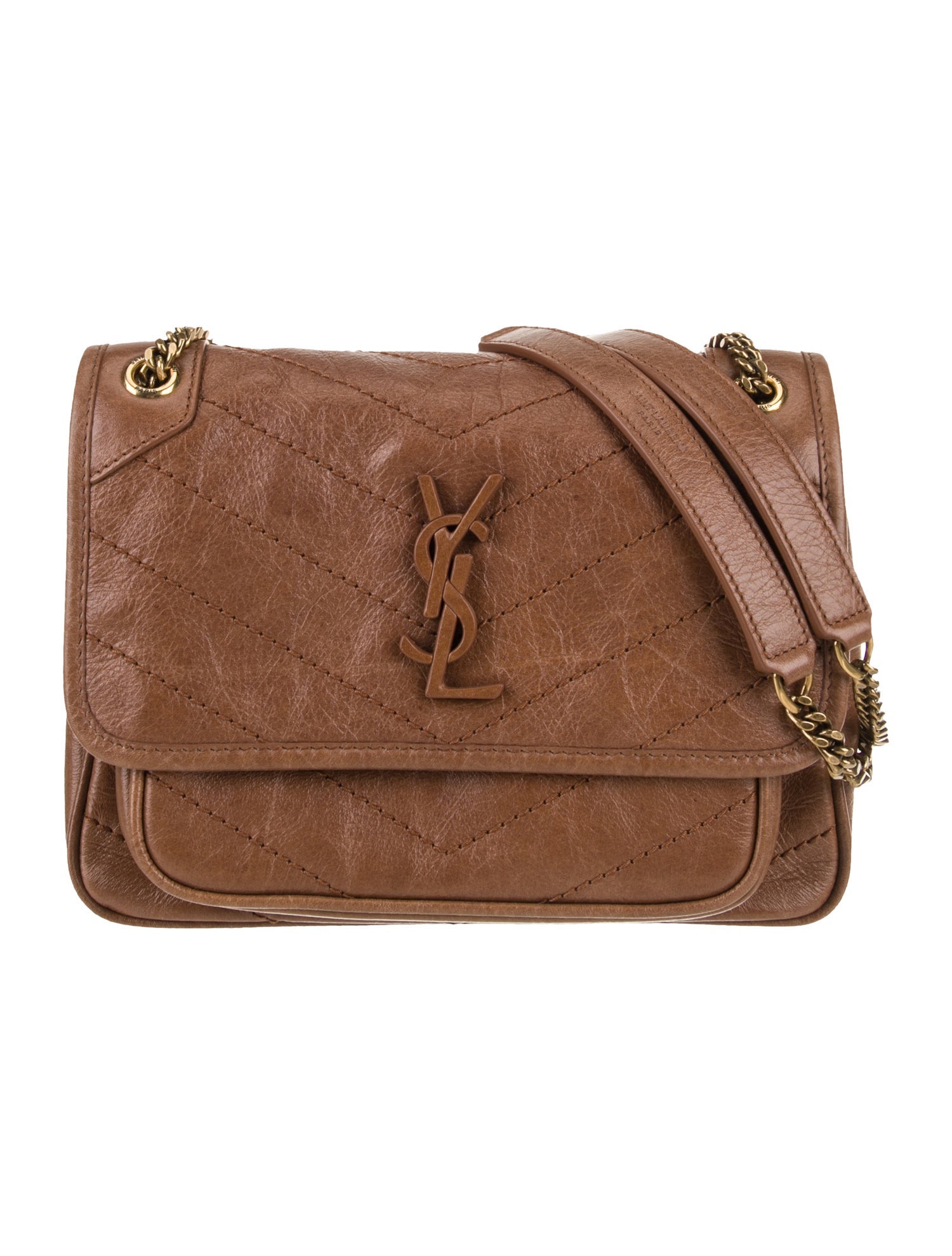 Saint Laurent Leather Niki Baby 2023 w/ Tags