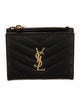 Saint Laurent 2021 Signature Logo Wallet