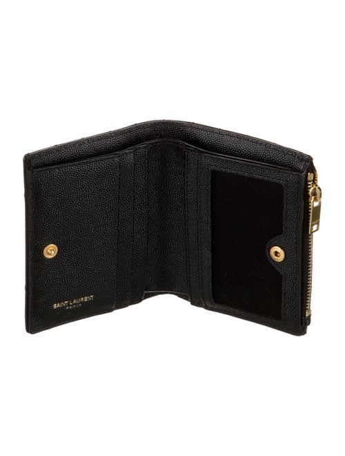 Saint Laurent 2021 Signature Logo Wallet