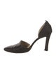 Yves Saint Laurent Satin D'Orsay Pumps