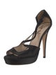 Yves Saint Laurent Satin D'Orsay Pumps