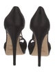 Yves Saint Laurent Satin D'Orsay Pumps