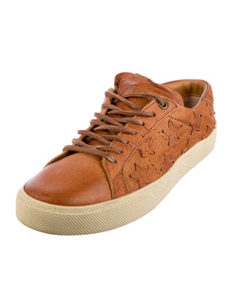 Saint Laurent Leather Sneakers
