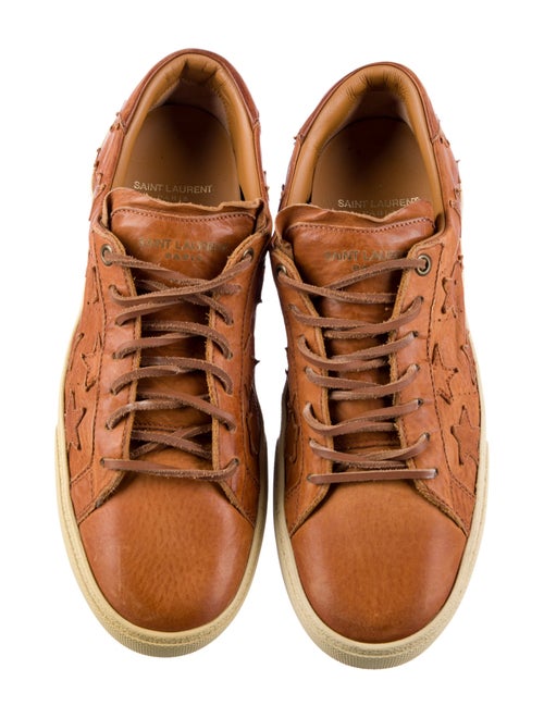 Saint Laurent Leather Sneakers