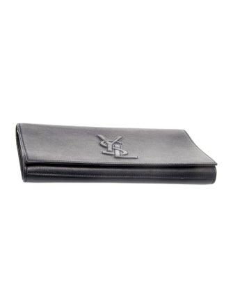 Yves Saint Laurent Leather Clutch