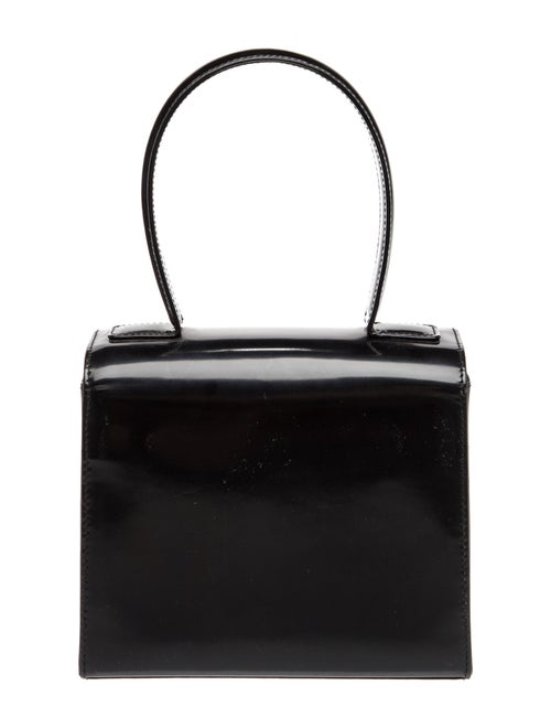 Yves Saint Laurent Patent Leather Top Handle Bag