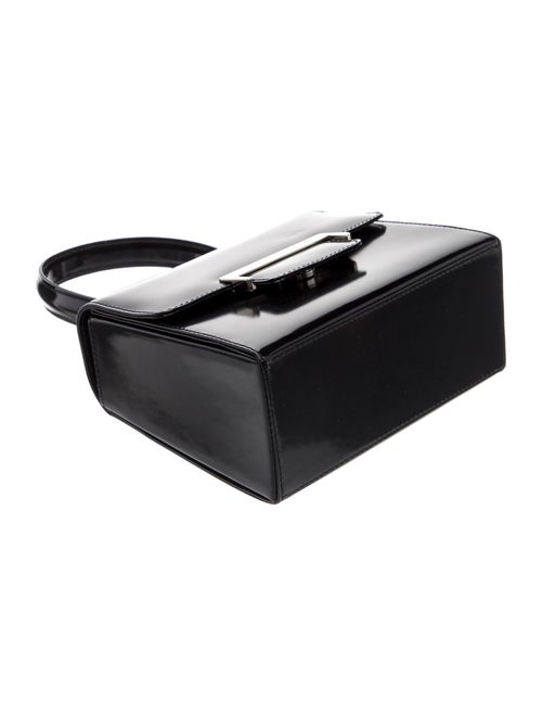 Yves Saint Laurent Patent Leather Top Handle Bag