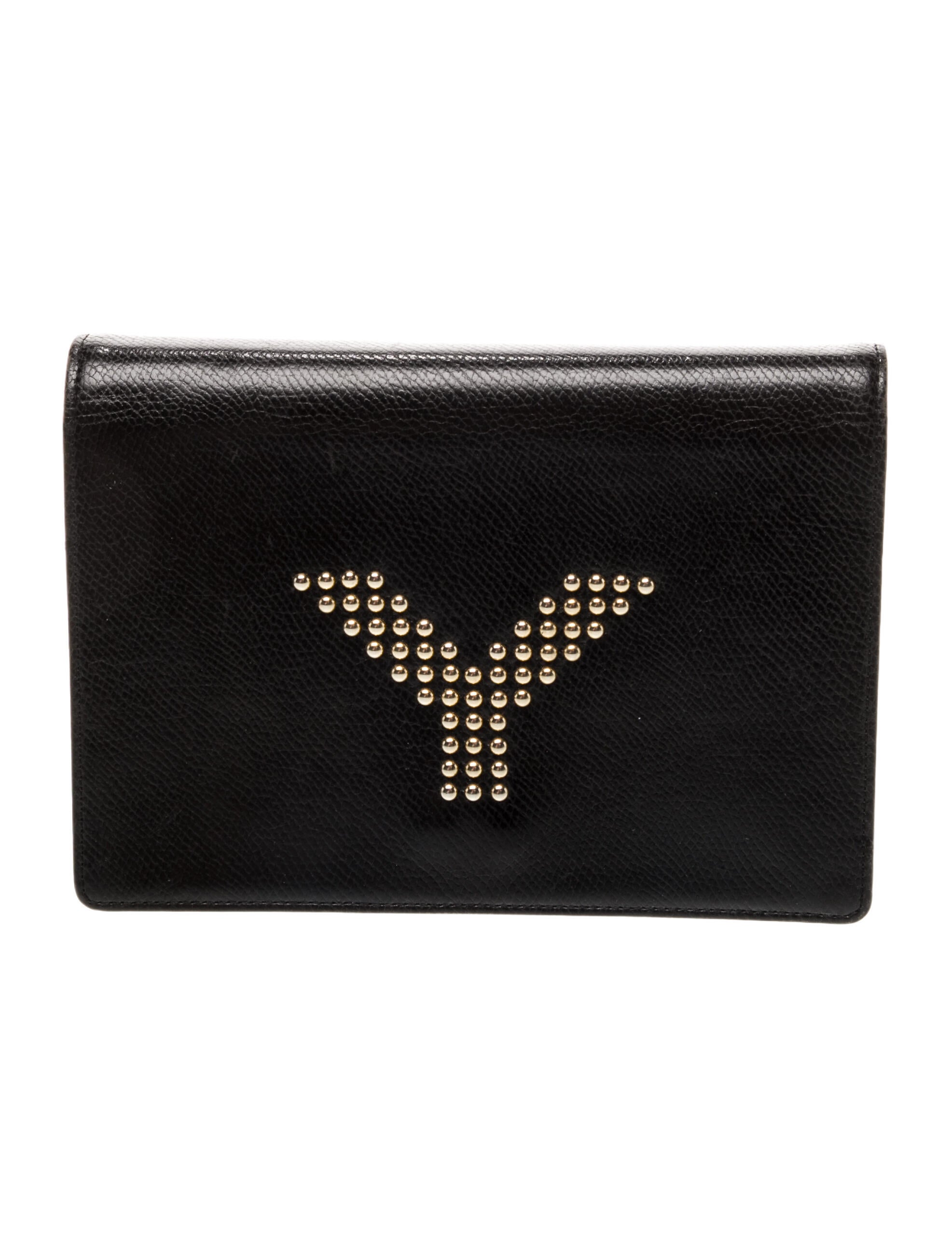 Yves Saint Laurent Leather Clutch