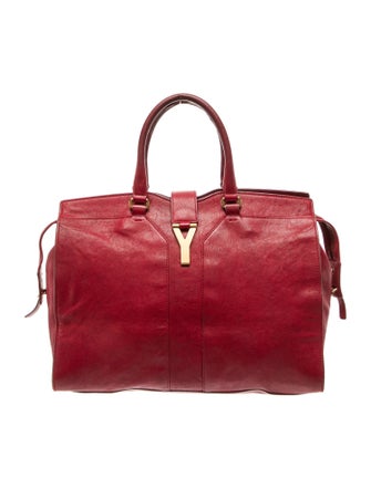 Yves Saint Laurent Leather Top Handle Bag
