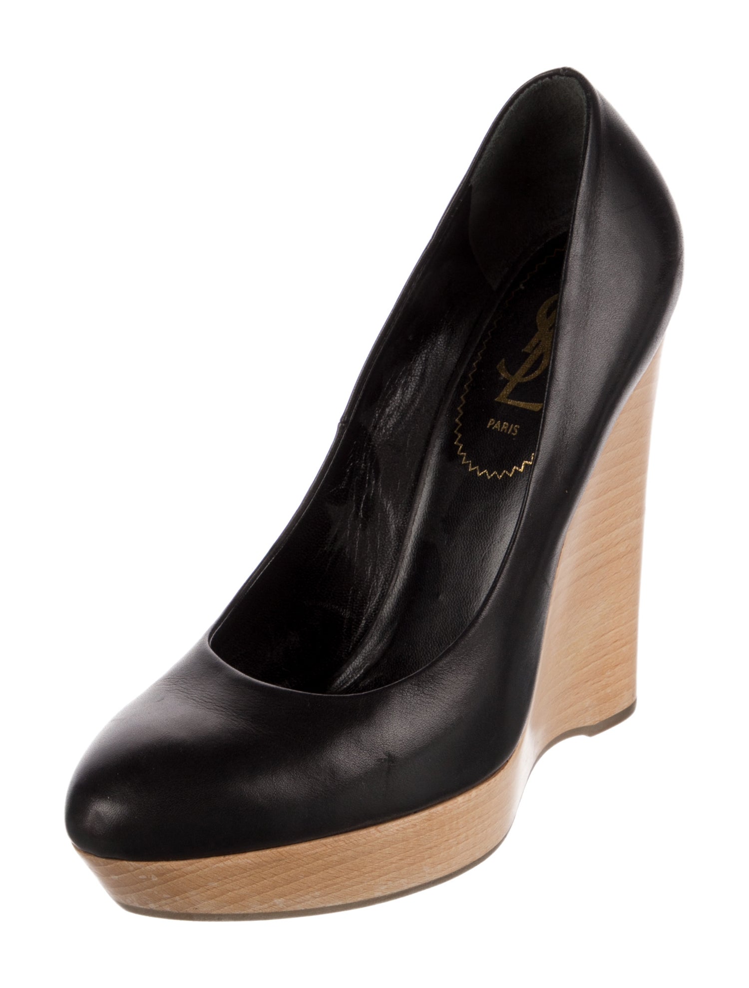 Yves Saint Laurent Leather Espadrilles