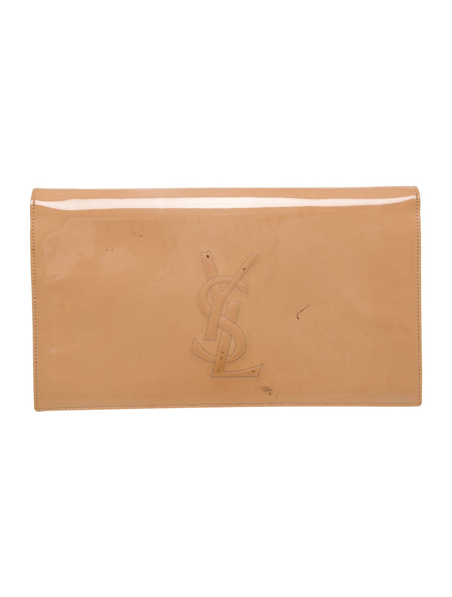 Yves Saint Laurent Signature Clutch Vintage