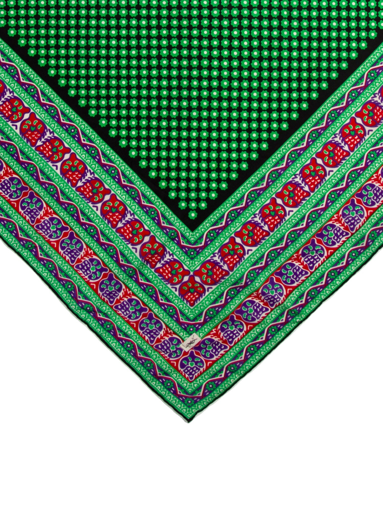 Yves Saint Laurent Printed Scarf