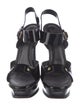 Yves Saint Laurent Patent Leather Sandals