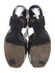 Yves Saint Laurent Patent Leather Sandals
