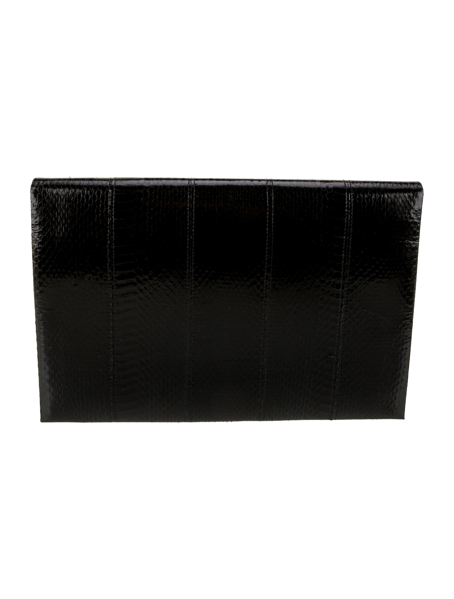 Yves Saint Laurent Snakeskin Clutch Vintage