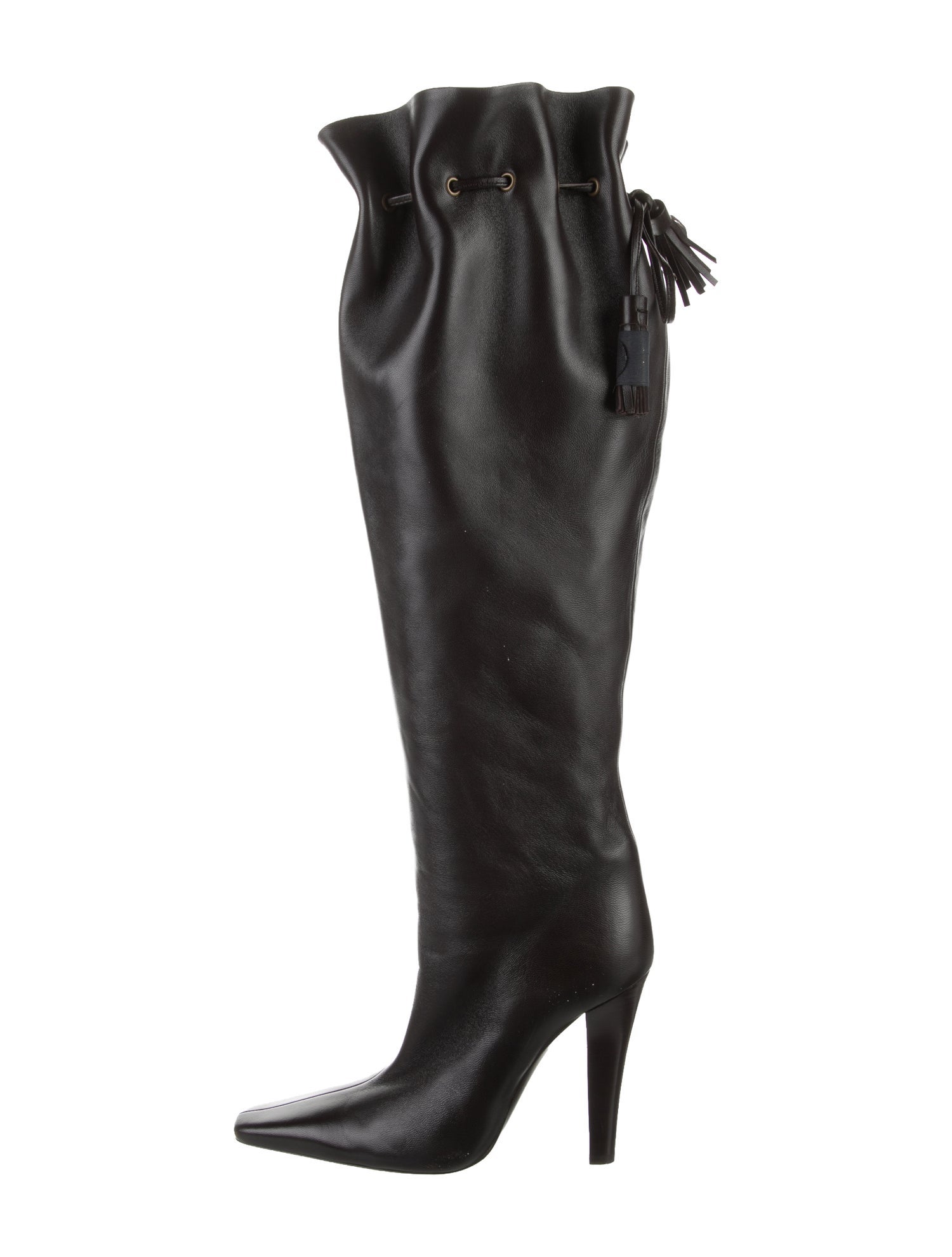 Yves Saint Laurent Leather Boots