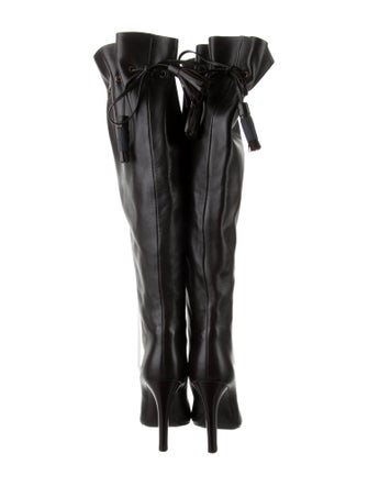 Yves Saint Laurent Leather Boots