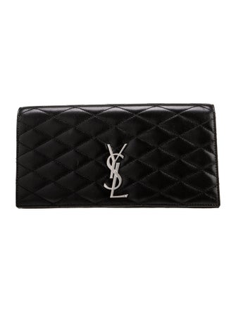 Saint Laurent Quilted Clutch