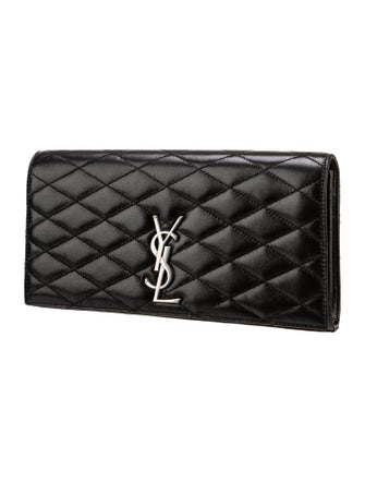 Saint Laurent Quilted Clutch