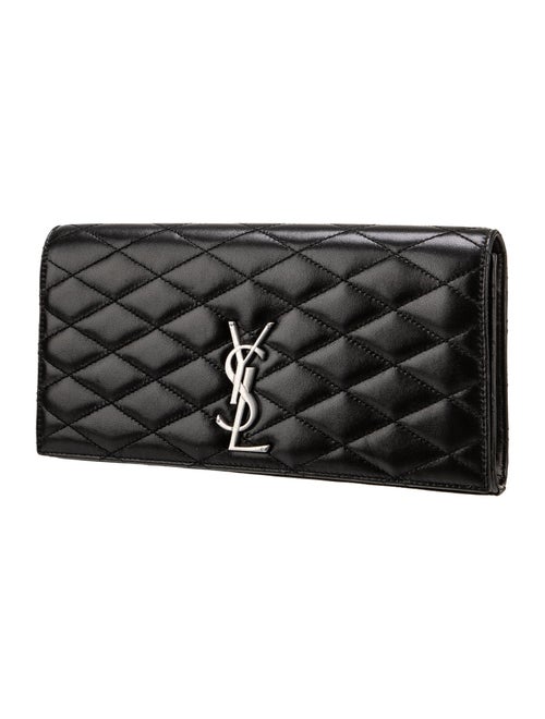 Saint Laurent Quilted Clutch