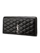 Saint Laurent Quilted Clutch