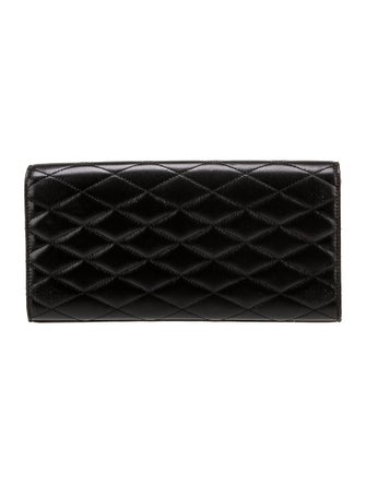 Saint Laurent Quilted Clutch