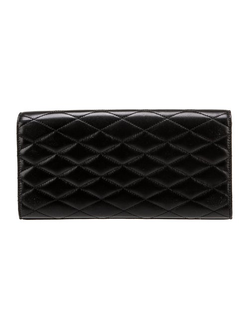 Saint Laurent Quilted Clutch