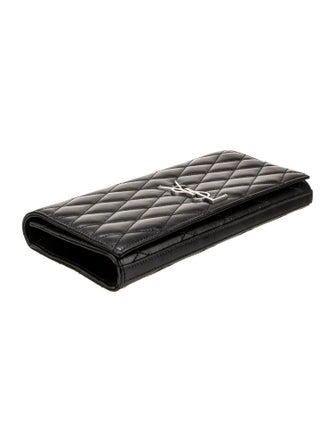 Saint Laurent Quilted Clutch