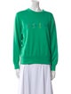 Yves Saint Laurent Crew Neck Long Sleeve Sweatshirt