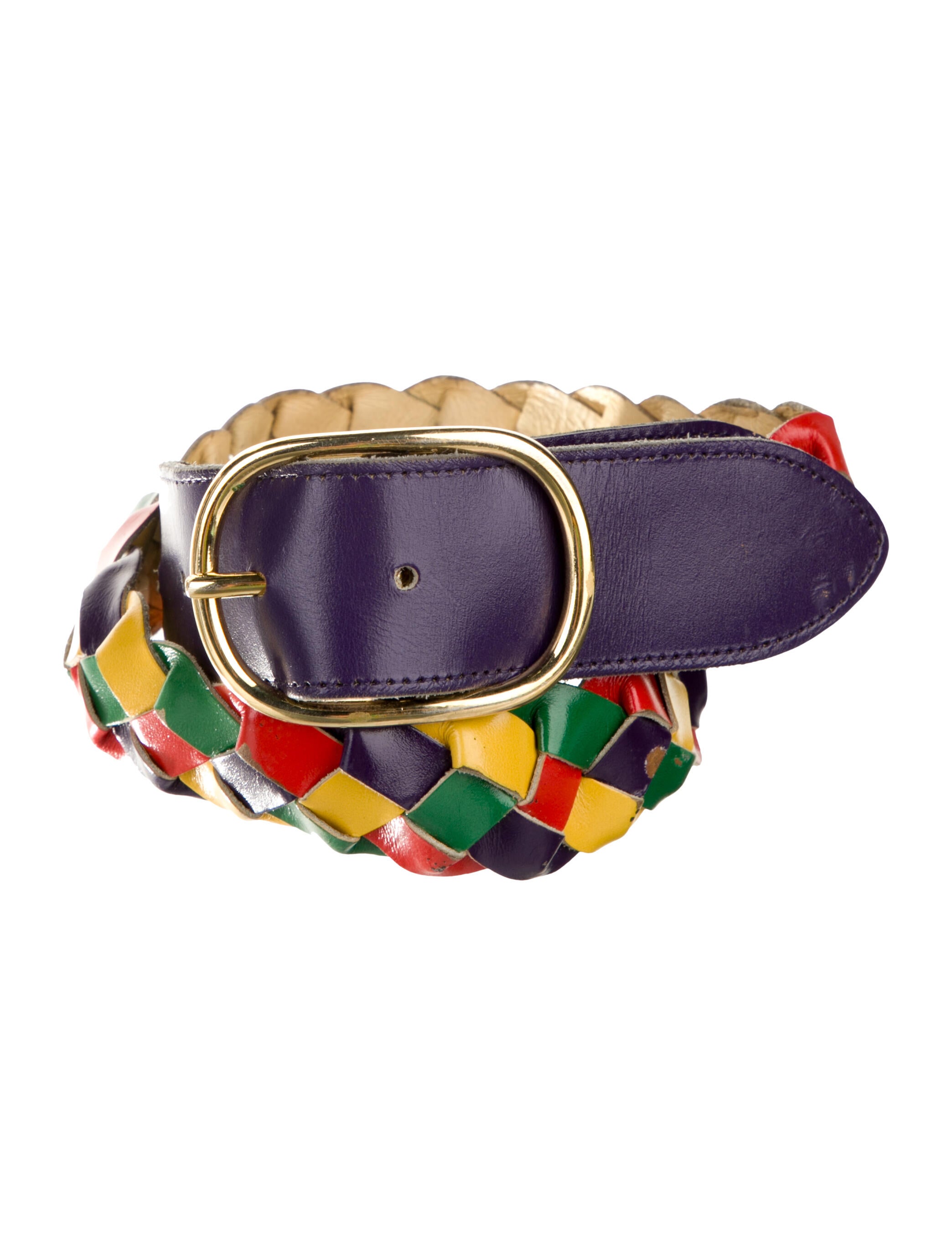 Yves Saint Laurent Leather Waist Belt