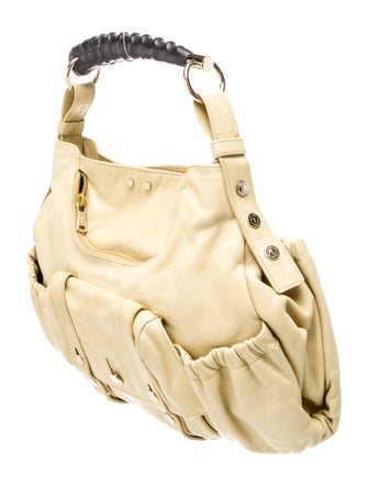 Yves Saint Laurent Leather Top Handle Bag
