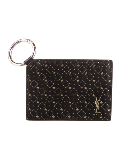 Yves Saint Laurent Leather Mirror Keychain
