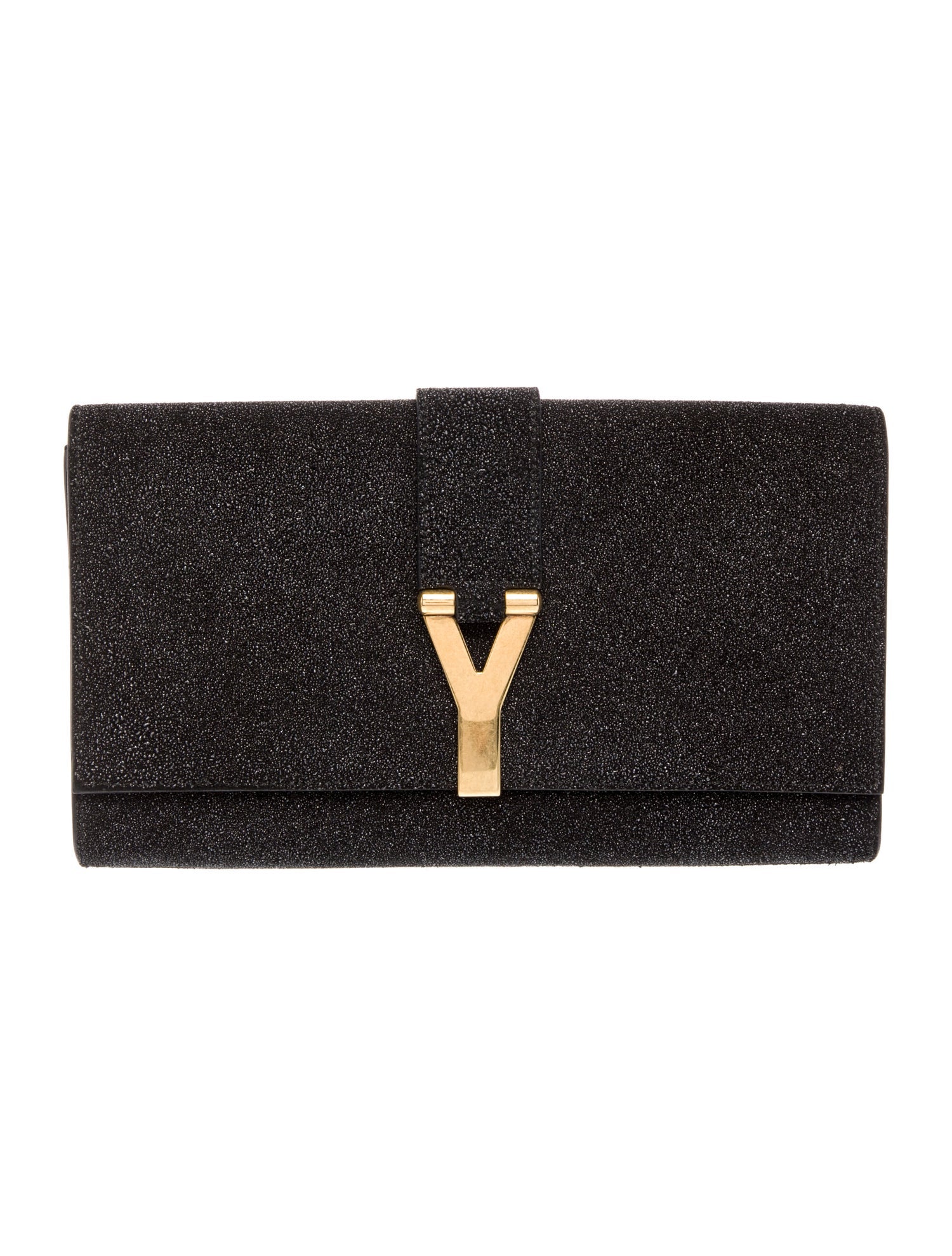 Yves Saint Laurent Glitter Clutch