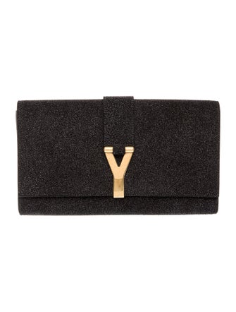 Yves Saint Laurent Glitter Clutch