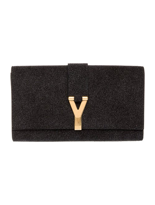Yves Saint Laurent Glitter Clutch