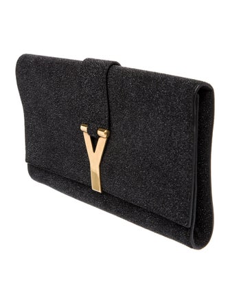 Yves Saint Laurent Glitter Clutch