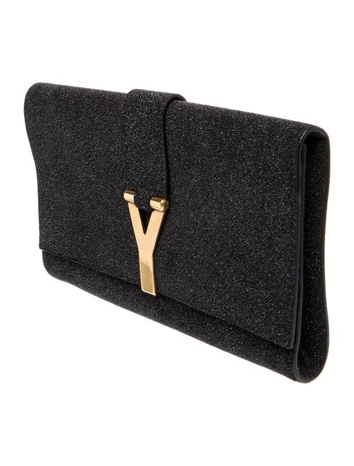 Yves Saint Laurent Glitter Clutch