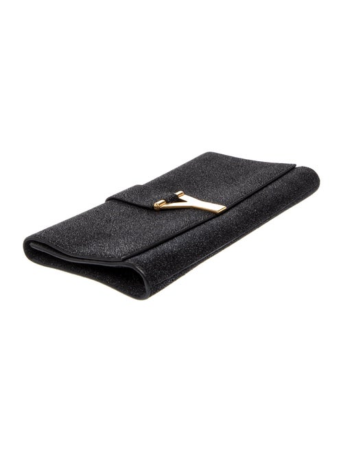 Yves Saint Laurent Glitter Clutch