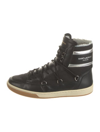 Saint Laurent Leather Sneakers