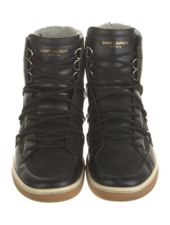 Saint Laurent Leather Sneakers