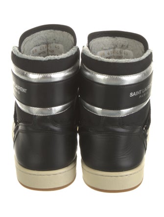 Saint Laurent Leather Sneakers