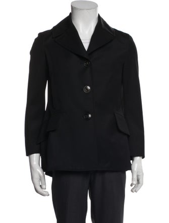 Yves Saint Laurent Wool Peacoat