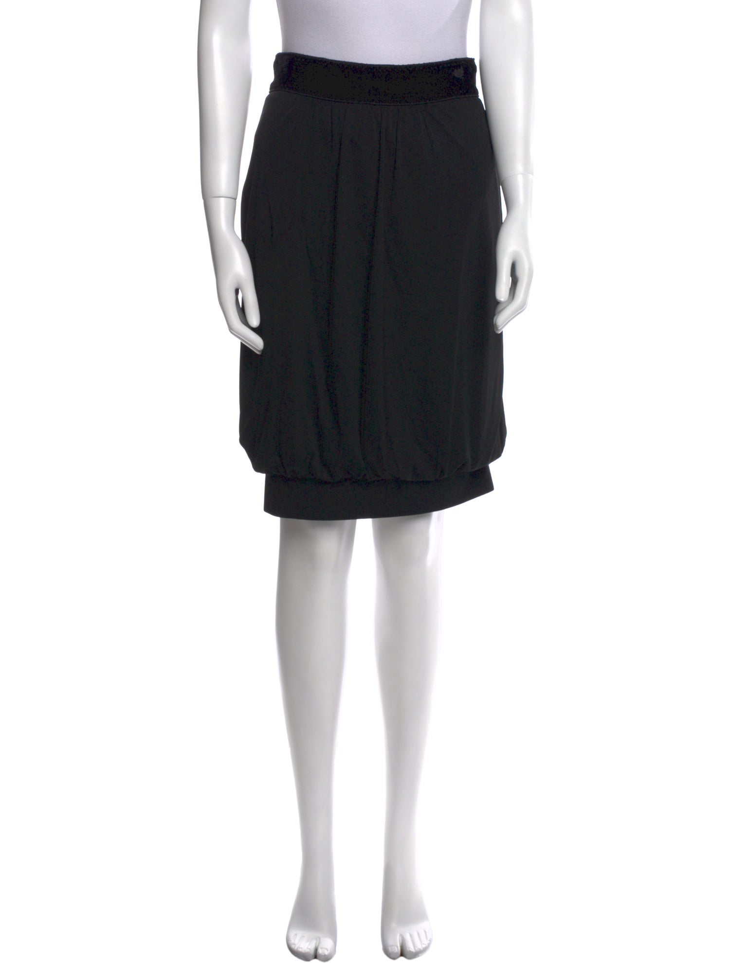 Yves Saint Laurent Wool Knee-Length Skirt