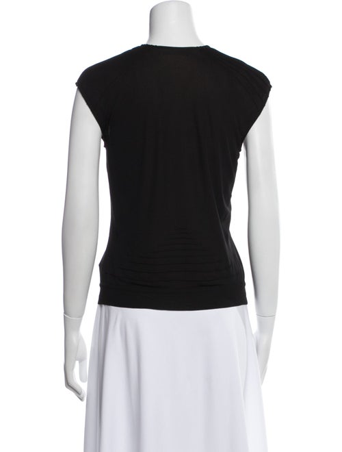 Yves Saint Laurent Wool Scoop Neck Top