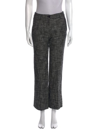 Yves Saint Laurent Wool Wide Leg Pants