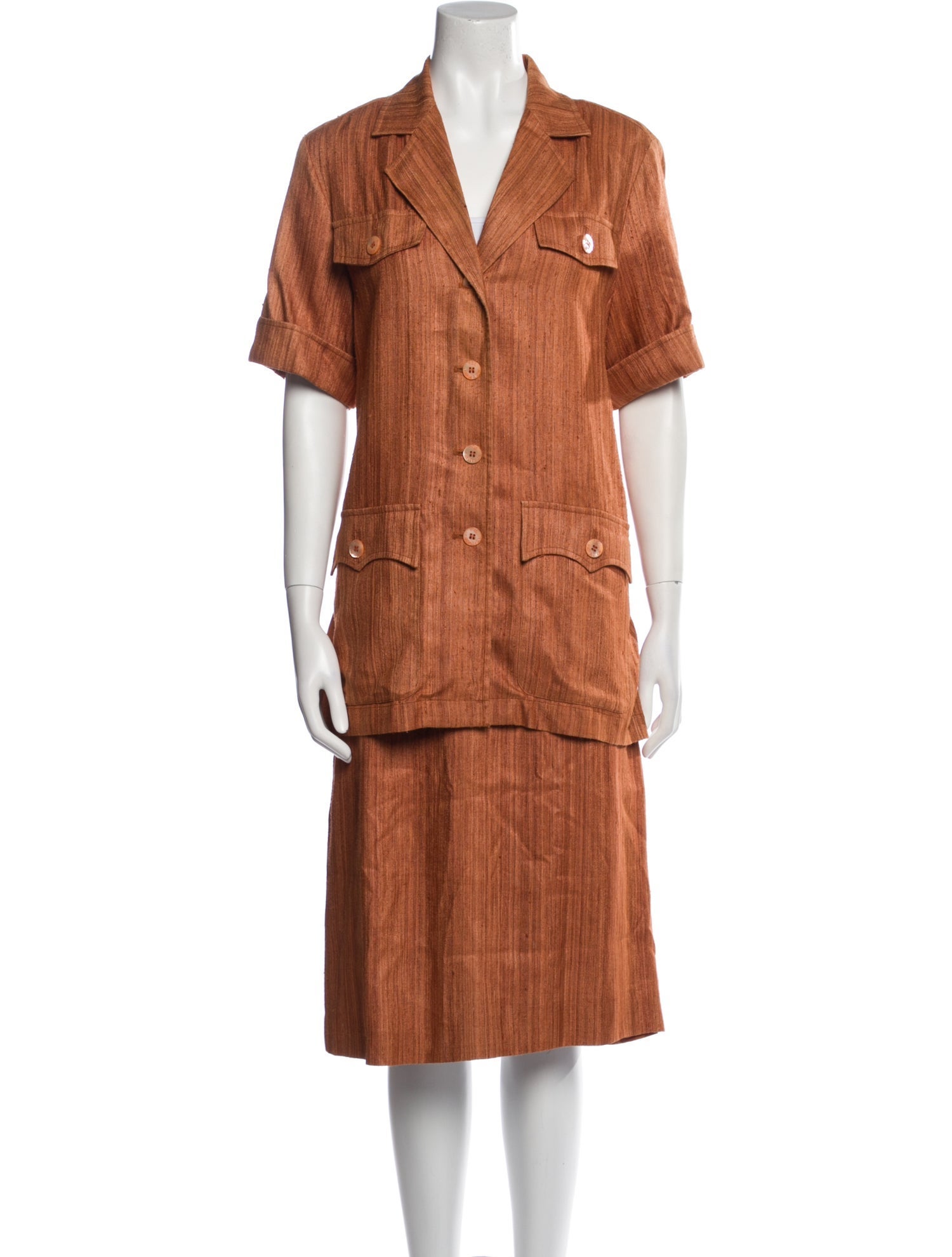 Yves Saint Laurent Vintage Variation Skirt Set