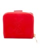 Yves Saint Laurent Leather Compact Wallet