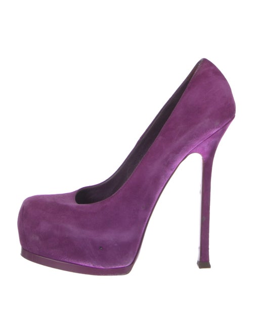 Yves Saint Laurent Suede Pumps