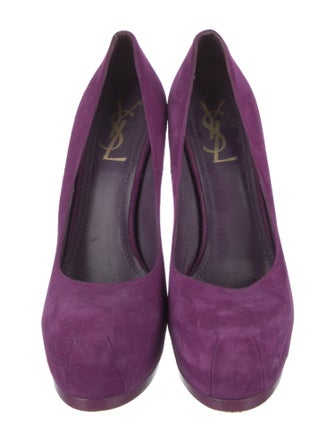 Yves Saint Laurent Suede Pumps