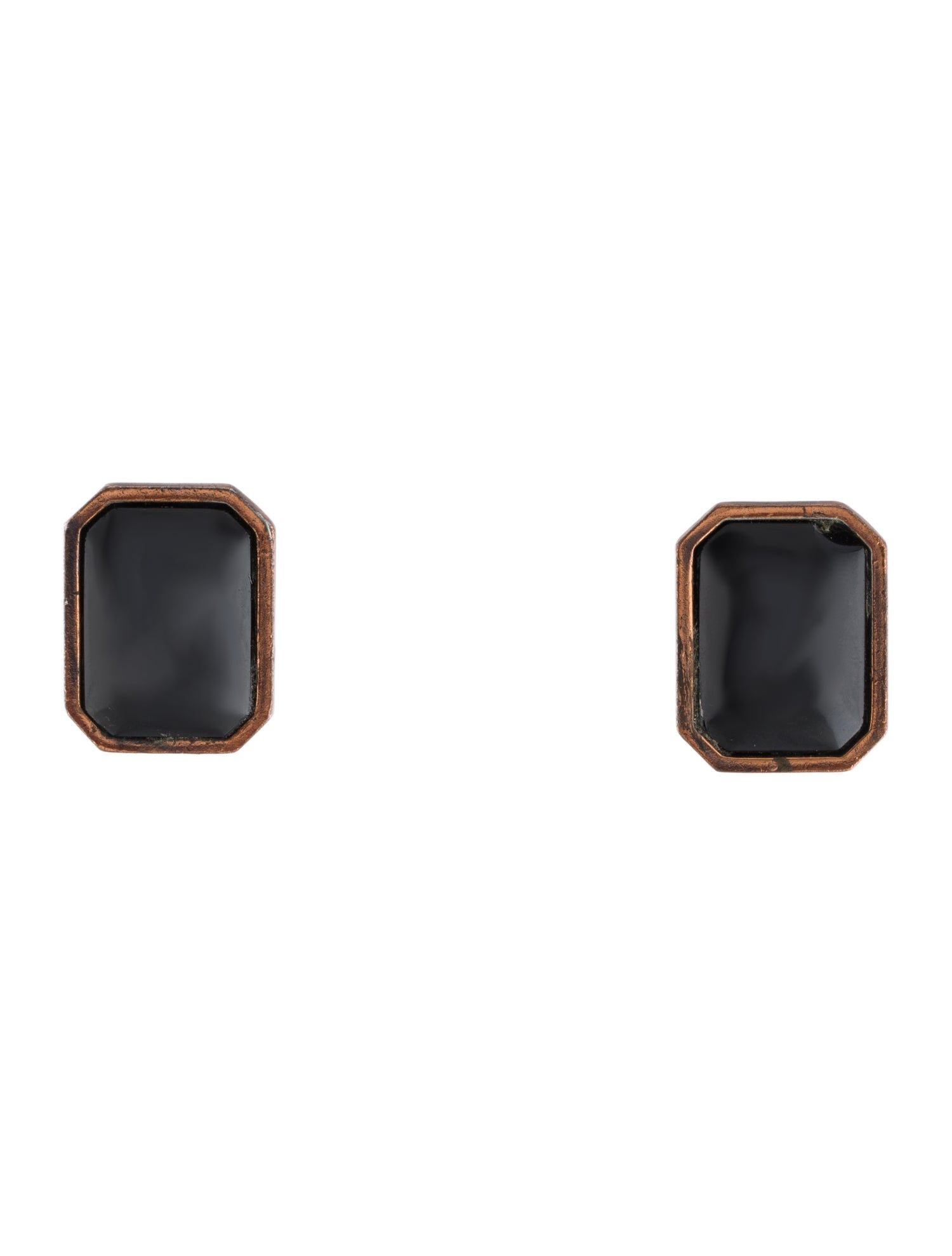 Yves Saint Laurent Resin Clip-On Earrings